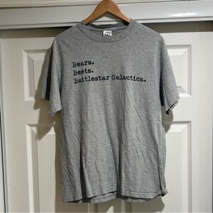 The Office (tv show) Bears. Beets. Battlestar Galactica Tee